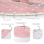 - RealHomes Dijital Baskılı Kaymaz Tabanlı Comfort Çocuk Odası Yuvarlak Halı - Realhomes  Baykuş Desenli Çocuk & Genç Odası Makinede Yıkanabilir Kaymaz Tabanlı Yuvarlak Çocuk Halısı Realhomes