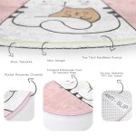 - RealHomes Dijital Baskılı Kaymaz Tabanlı Comfort Çocuk Odası Yuvarlak Halı - Realhomes  Yavrusuna Sarılmış Kedi Motifli Çocuk & Genç Odası Makinede Yıkanabilir Kaymaz Tabanlı Yuvarlak Çocuk Halısı Realhomes