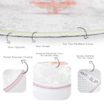 - RealHomes Dijital Baskılı Kaymaz Tabanlı Comfort Çocuk Odası Yuvarlak Halı - Realhomes  Sevimli Bebek Balerin Fil Çocuk & Genç Odası Makinede Yıkanabilir Kaymaz Tabanlı Yuvarlak Çocuk Halısı Realhomes