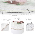 - RealHomes Dijital Baskılı Kaymaz Tabanlı Comfort Çocuk Odası Yuvarlak Halı - Realhomes  Fashion Girl Çocuk & Genç Odası Makinede Yıkanabilir Kaymaz Tabanlı Yuvarlak Çocuk Halısı Realhomes