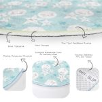 - RealHomes Dijital Baskılı Kaymaz Tabanlı Comfort Çocuk Odası Yuvarlak Halı - Realhomes  Ay Ve Yıldız Motifli Uyku Temalı Çocuk & Genç Odası Makinede Yıkanabilir Kaymaz Tabanlı Yuvarlak Çocuk Halısı Realhomes