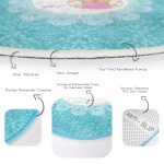 - RealHomes Dijital Baskılı Kaymaz Tabanlı Comfort Çocuk Odası Yuvarlak Halı - Realhomes  Baykuş Desenli Çocuk & Genç Odası Makinede Yıkanabilir Kaymaz Tabanlı Yuvarlak Çocuk Halısı Realhomes