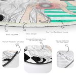 - RealHomes Dijital Baskılı Kaymaz Tabanlı Comfort Çocuk Odası Yuvarlak Halı - Realhomes  Dama Zeminli Fotoğraf Çeken Kız Tasarımlı Çocuk & Genç Odası Makinede Yıkanabilir Kaymaz Tabanlı Yuvarlak Çocuk Halısı Realhomes