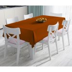 - Masa-6731-Gorsel - Realhomes Realhomes Kahverengi Renkli Dijital Baskılı Modern Masa Örtüsü Realhomes