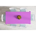 - Masa-6736-Gorsel-1 - Realhomes  Realhomes Açık Mor Renkli Dijital Baskılı Modern Masa Örtüsü Realhomes