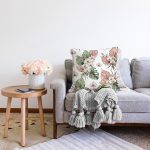 - Sonil-K10000-Gorsel-1 - Realhomes  Tropik Yaprak Motifli Dijital Baskılı Modern Raşel Kadife Yastık Kırlent Kılıfı Realhomes