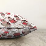 - Mobile - Realhomes  Realhomes Sevimli Penguen ve Yavruları Özel Tasarım Dijital Baskılı Modern Raşel Kadife Yastık Kırlent Kılıfı Realhomes