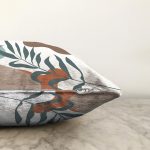 - Sonil-K10016-Gorsel-2 - Realhomes Renkli Zemin Yaprak Motifli Dijital Baskılı Modern Şönil Yastık Kırlent Kılıfı Realhomes