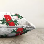 - Sonil-K10028-Gorsel-2 - Realhomes Beyaz & Kırmızı Kurdeleli Mum Motifli Dijital Baskılı Dekoratif Raşel Kadife Yastık Kırlent Kılıfı Realhomes