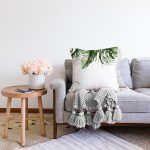 - Sonil-K10050-Gorsel-1 - Realhomes Yeşil Tropik Yaprak Motifli Dijital Baskılı Modern Raşel Kadife Yastık Kırlent Kılıfı Realhomes