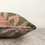 Özel Tasarım Boho Çizimli Dijital Baskılı Modern Raşel Kadife Yastık Kırlent Kılıfı Realhomes