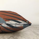 Özel Tasarım Boho Çizimli Dijital Baskılı Modern Raşel Kadife Yastık Kırlent Kılıfı Realhomes