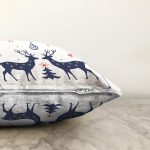 - Sonil-K10077-Gorsel-2 - Realhomes  Mery Christmas Geyik Tasarımlı Dijital Baskılı Dekoratif Raşel Kadife Yastık Kırlent Kılıfı Realhomes