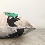 - Sonil-K10094-Gorsel-2 - Realhomes Sanatsal Yeşeren Çiçek Tasarımlı Dijital Baskılı Modern Raşel Kadife Yastık Kırlent Kılıfı Realhomes