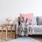 - Sonil-K10106-Gorsel-1 - Realhomes Pembe Zemin Özel Tasarımlı Dijital Baskılı Modern Raşel Kadife Yastık Kırlent Kılıfı Realhomes