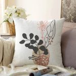 - Sonil-K10129-Gorsel - Realhomes  Natural Floral Tasarımlı Dijital Baskılı Dekoratif Raşel Kadife Yastık Kırlent Kılıfı Realhomes