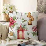 - Sonil-K10132-Gorsel - Realhomes  Şamdan Tasarımlı Yılbaşı Konseptli Dijital Baskılı Modern Raşel Kadife Yastık Kırlent Kılıfı Realhomes