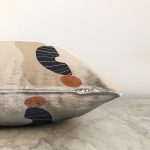 Boho Çizimli Özel Tasarımlı Dijital Baskılı Modern Raşel Kadife Yastık Kırlent Kılıfı Realhomes