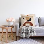 Boho Çizimli Özel Tasarımlı Dijital Baskılı Dekoratif Raşel Kadife Yastık Kırlent Kılıfı Realhomes