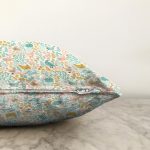 Bebek Desenli Tavuk Ve Tavşan Dijital Baskılı Özel Tasarım Modern Raşel Kadife Yastık Kırlent Kılıfı Realhomes