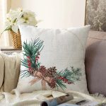 - Sonil-K10177-Gorsel - Realhomes Özel Tasarım Christmas Temalı Dijital Baskılı Modern Şönil Yastık Kırlent Kılıfı Realhomes