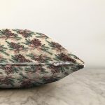 Özel Tasarım Kozalak Tasarımlı Dijital Baskılı Modern Raşel Kadife Yastık Kırlent Kılıfı Realhomes