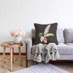 - Sonil-K10187-Gorsel-1 - Realhomes  Özel Tasarım Tüy Motifli Dijital Baskılı Modern Raşel Kadife Yastık Kırlent Kılıfı Realhomes