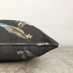 - Sonil-K10189-Gorsel-2 - Realhomes  Özel Tasarım Tüy Motifli Dijital Baskılı Modern Raşel Kadife Yastık Kırlent Kılıfı Realhomes