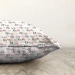 - ARTBOARD - Realhomes Realhomes Yıldız Balonla Uçan Panda Tasarımlı Dijital Baskılı Modern Raşel Kadife Yastık Kırlent Kılıfı Realhomes