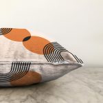 Soyut Tarzda Güneş Tasarımlı Dijital Baskılı Modern Raşel Kadife Yastık Kırlent Kılıfı Realhomes