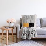 Soyut İlkel Desen Tasarımlı Dijital Baskılı Modern Raşel Kadife Yastık Kırlent Kılıfı Realhomes