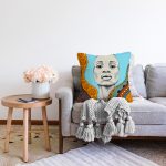 - Sonil-K10256-Gorsel-1 - Realhomes  Etnik Afrikalı Kız Motifli Dijital Baskılı Dekoratif Raşel Kadife Yastık Kırlent Kılıfı Realhomes