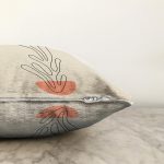 - Sonil-K10259-Gorsel-2 - Realhomes Soyut Çizimli Çiçek Tasarımlı Dijital Baskılı Modern Raşel Kadife Yastık Kırlent Kılıfı Realhomes