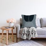 - Sonil-K10272-Gorsel-1 - Realhomes  Soyut Tarzda Onedraw Çizimli Dijital Baskılı Dekoratif Raşel Kadife Yastık Kırlent Kılıfı Realhomes