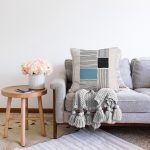 - Sonil-K10283-Gorsel-1 - Realhomes  Soyut Tarzda Onedraw Çizimli Dijital Baskılı Modern Raşel Kadife Yastık Kırlent Kılıfı Realhomes