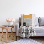 Soyut Tarzda Onedraw Çizimli Dijital Baskılı Dekoratif Raşel Kadife Yastık Kırlent Kılıfı Realhomes