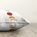 Ay'ın Dönüşümleri Özel Tasarım Dijital Baskılı Dekoratif Raşel Kadife Yastık Kırlent Kılıfı Realhomes