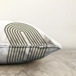 Retro Özel Tasarım Dijital Baskılı Modern Raşel Kadife Yastık Kırlent Kılıfı Realhomes