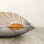 Güneş ve Renkli Işınları Özel Tasarım Dijital Baskılı Dekoratif Raşel Kadife Yastık Kırlent Kılıfı Realhomes