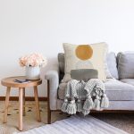 Soyut Tarzda Onedraw Çizimli Dijital Baskılı Dekoratif Raşel Kadife Yastık Kırlent Kılıfı Realhomes