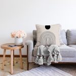 - Sonil-K10304-Gorsel-1 - Realhomes  Soyut Tarzda Onedraw Çizimli Dijital Baskılı Dekoratif Raşel Kadife Yastık Kırlent Kılıfı Realhomes