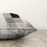 Soyut Tarzda Onedraw Çizimli Dijital Baskılı Dekoratif Raşel Kadife Yastık Kırlent Kılıfı Realhomes