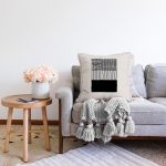 Soyut Tarzda Onedraw Çizimli Dijital Baskılı Modern Raşel Kadife Yastık Kırlent Kılıfı Realhomes