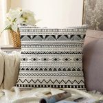 - Sonil-K10327-Gorsel - Realhomes  İskandinav Desenli Etnik Tasarımlı Dijital Baskılı Modern Raşel Kadife Yastık Kırlent Kılıfı Realhomes