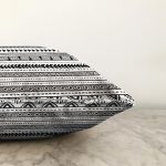 İskandinav Desenli Etnik Tasarımlı Dijital Baskılı Dekoratif Raşel Kadife Yastık Kırlent Kılıfı Realhomes