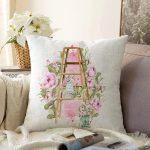- Sonil-K10336-Gorsel - Realhomes  Çiçek Köşesi Özel Tasarım Dijital Baskılı Dekoratif Raşel Kadife Yastık Kırlent Kılıfı Realhomes