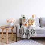 - Sonil-K10349-Gorsel-1 - Realhomes El Arabası Meyve & Sebze Çizimli Dijital Baskılı Modern Raşel Kadife Yastık Kırlent Kılıfı Realhomes