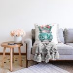 - Sonil-K10357-Gorsel-1 - Realhomes Christmas Temalı Araba Tasarımlı Dijital Baskılı Modern Raşel Kadife Yastık Kırlent Kılıfı Realhomes