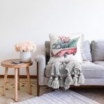 - Sonil-K10359-Gorsel-1 - Realhomes Christmas Temalı Araba Tasarımlı Dijital Baskılı Modern Raşel Kadife Yastık Kırlent Kılıfı Realhomes