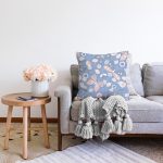 - Sonil-K10362-Gorsel-1 - Realhomes  Renkli Kelebek Motifli Dijital Baskılı Dekoratif Raşel Kadife Yastık Kırlent Kılıfı Realhomes